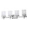 Maxim Lighting Tetra 4-Light 30" Wide Satin Nickel Vanity Light 2154LNSN - alternate 1
